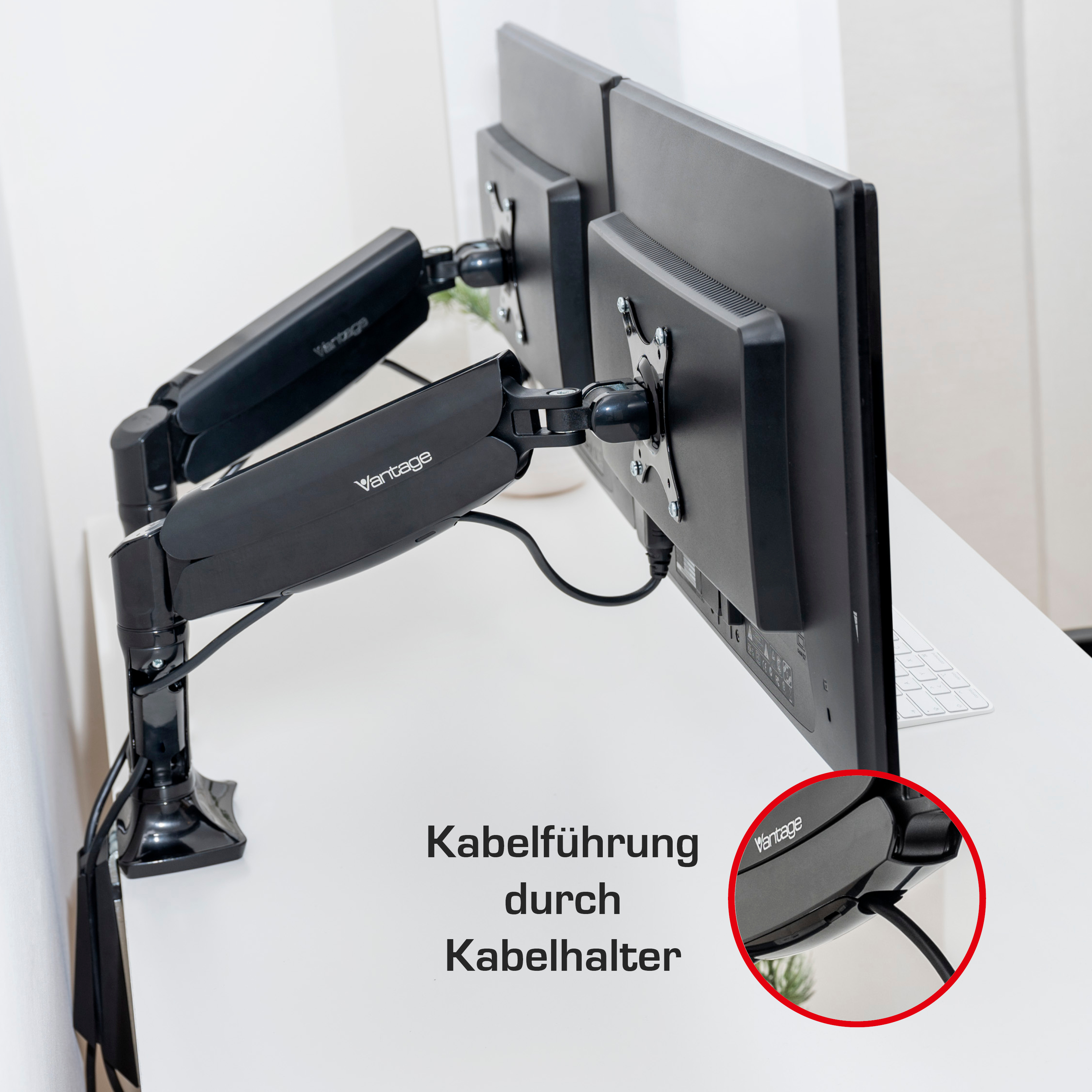 Monitor-Schwenkarm Office Duo Home