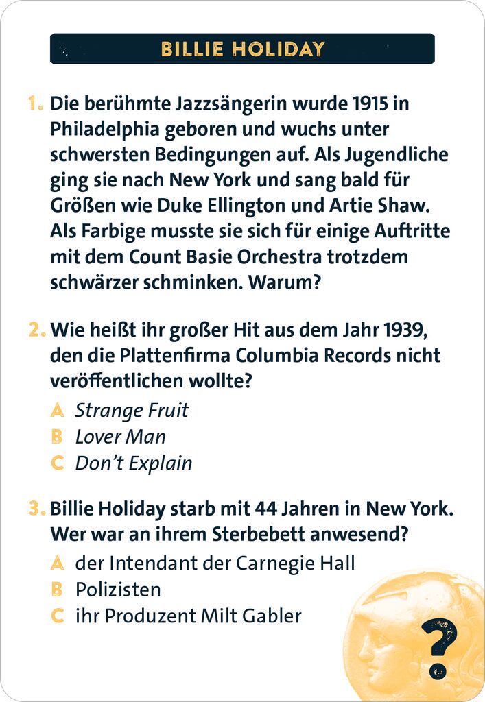 Classic Quiz - Große Persönlichkeiten