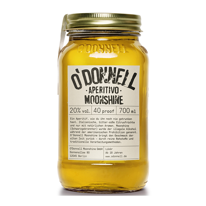 O'Donnell Moonshine Aperitivo Likör, 700ml, 20% vol.